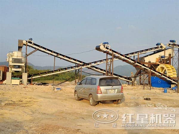 越南制沙機(jī)用戶現(xiàn)場(chǎng)實(shí)拍圖